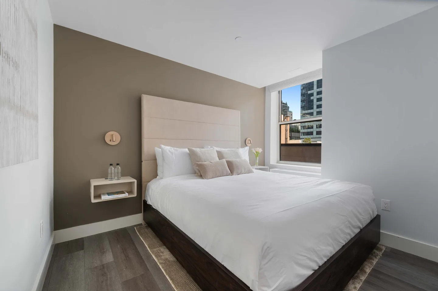 Bedroom 2 — Grand 2 Bedroom with Massive Private Terrace — 17John, Financial District
