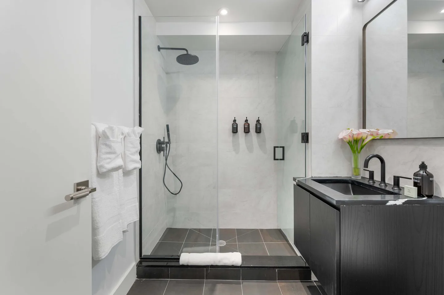 Bathroom — Classic 2 Bedroom Apartment — 17John, Financial District