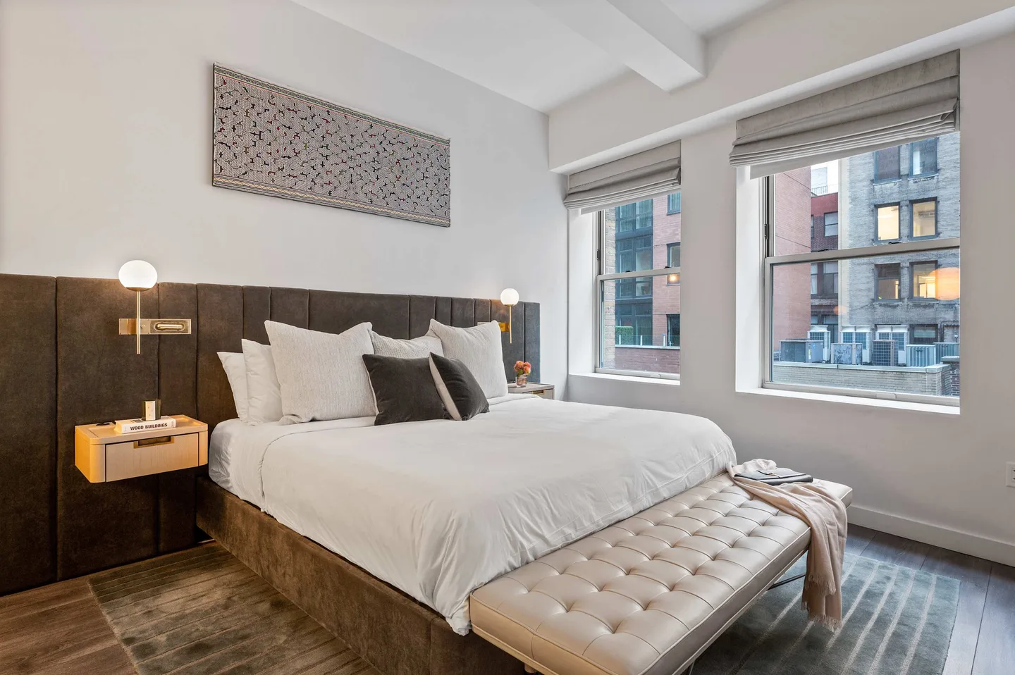 Bedroom — Grand King Suite — 17John, Financial District