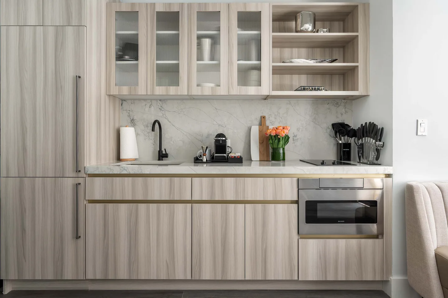 Kitchen — Premium King Studio Apartment — 17John, Financial District