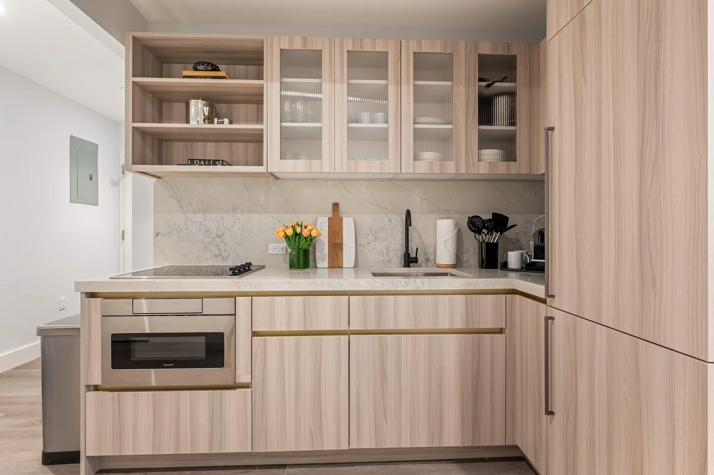 Kitchen — Signature 3 Bedroom Apartment — 17John, Financial District