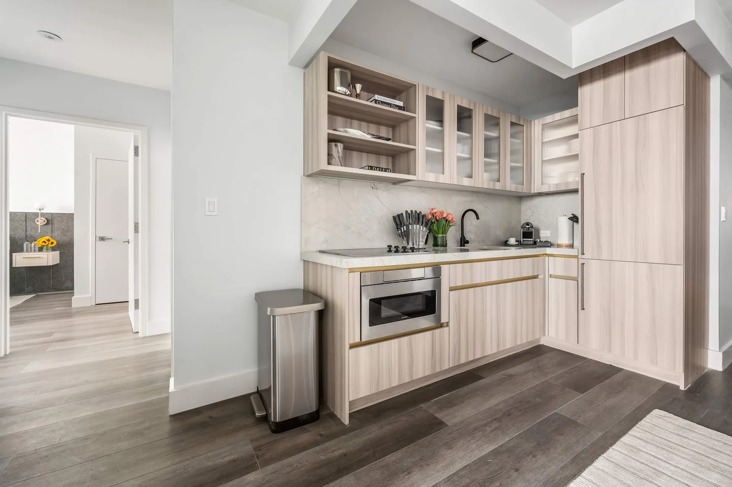 Kitchen — Superior 2 Bedroom Apartment — 17John, Financial District
