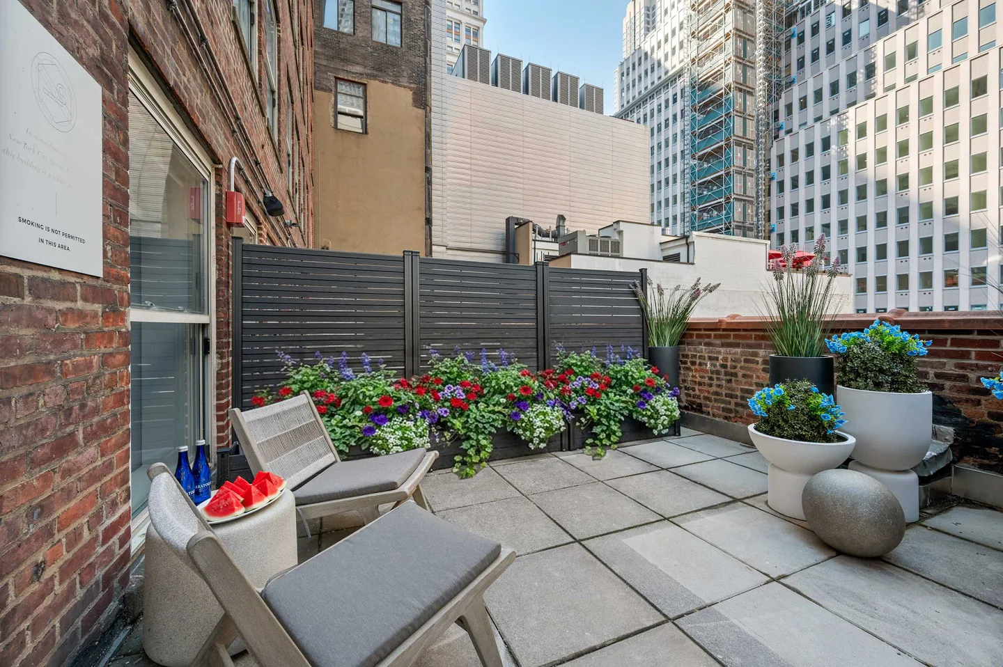 Private Terrace — Signature 3 Bedroom with Private Terrace — 17John, Financial District